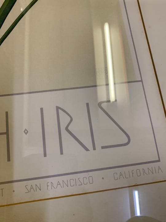 ENGLISH・IRIS  KENPERRY  ヴィンテージポスター