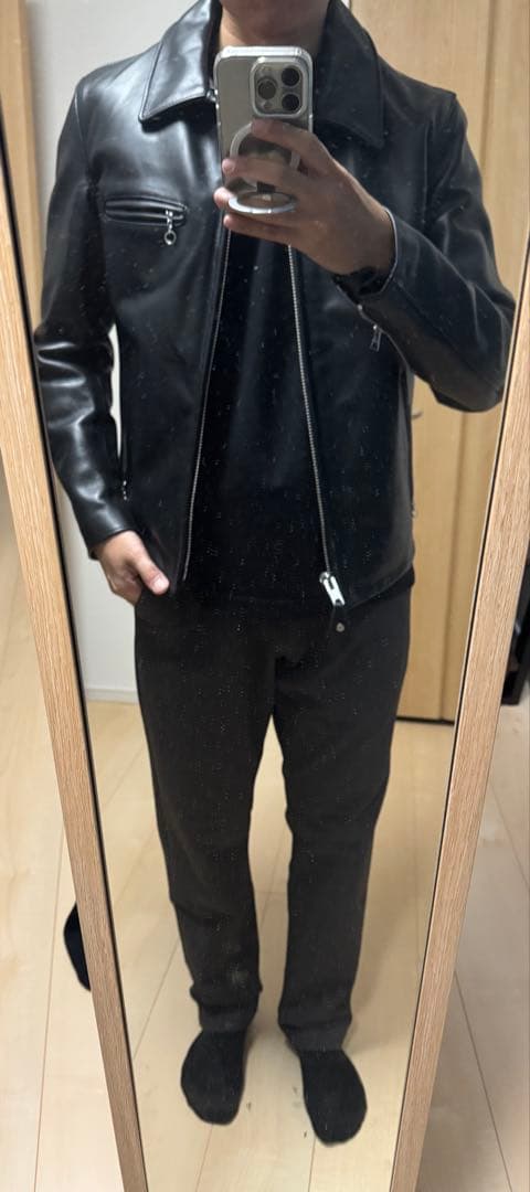 (Takamiii)schott シングルライダースジャケット643