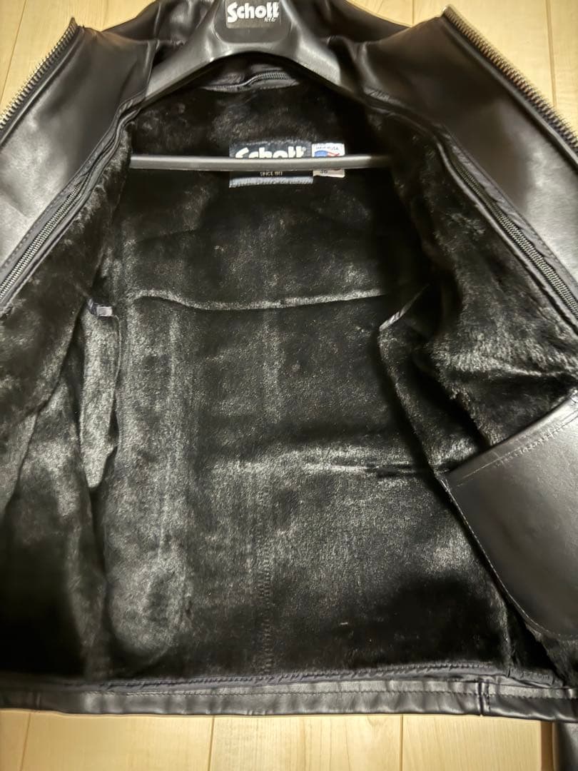 (Takamiii)schott シングルライダースジャケット643