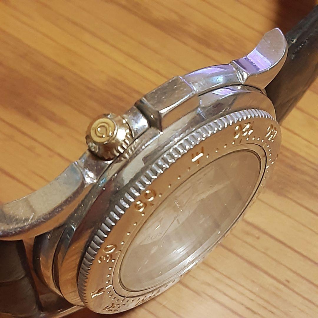 レビュートーメン　ランドマーク　方位計 デイト　メンズ腕時計　稼働品