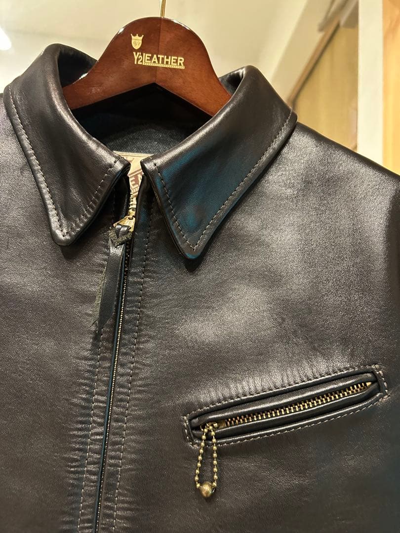 ワイツーレザー　レザー　スポーツジャケット　ライダース　エコホース　ホースハイド