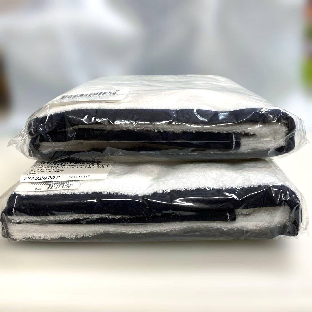 新品 今治 タオルセット 7枚 フェイスタオル バスタオル ネイビー シンプル