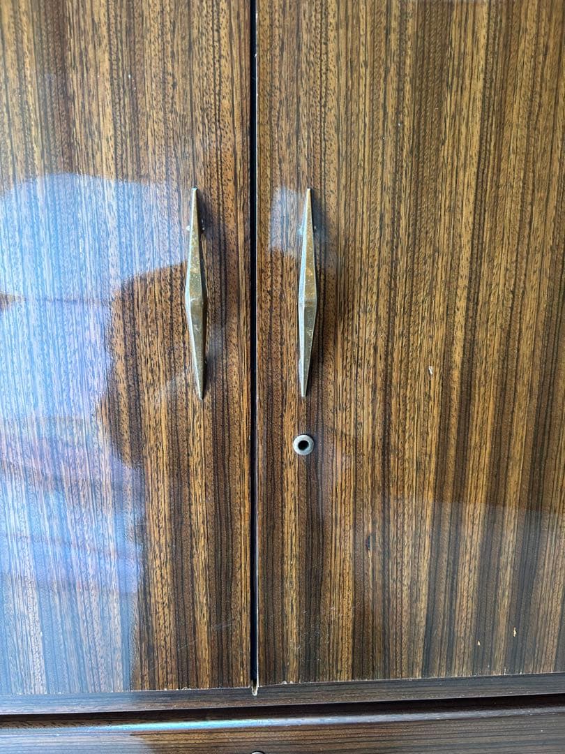 上段(小物入)中段(着物入)下段(3引出)3段組タンス