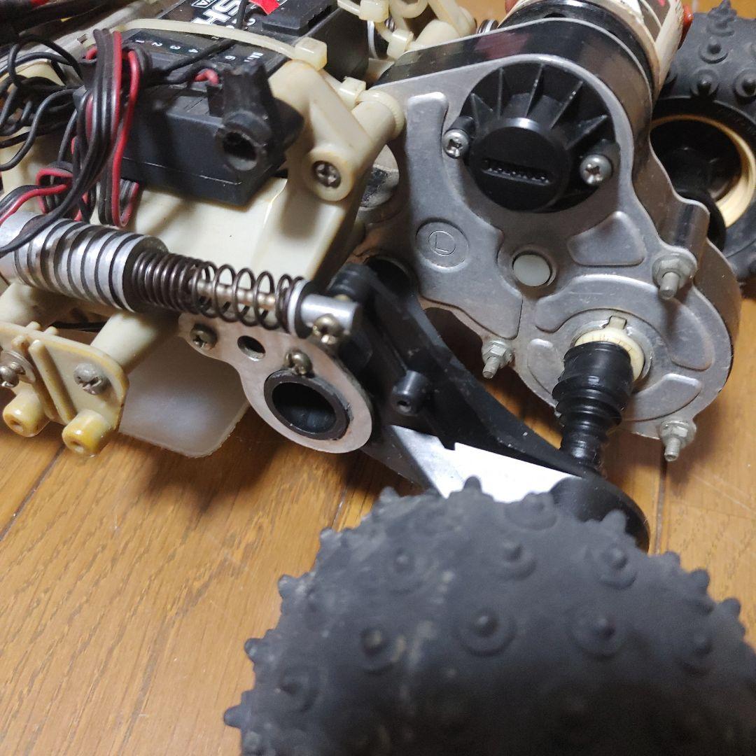 タミヤ　マイティフロッグ　シャーシ　改造品