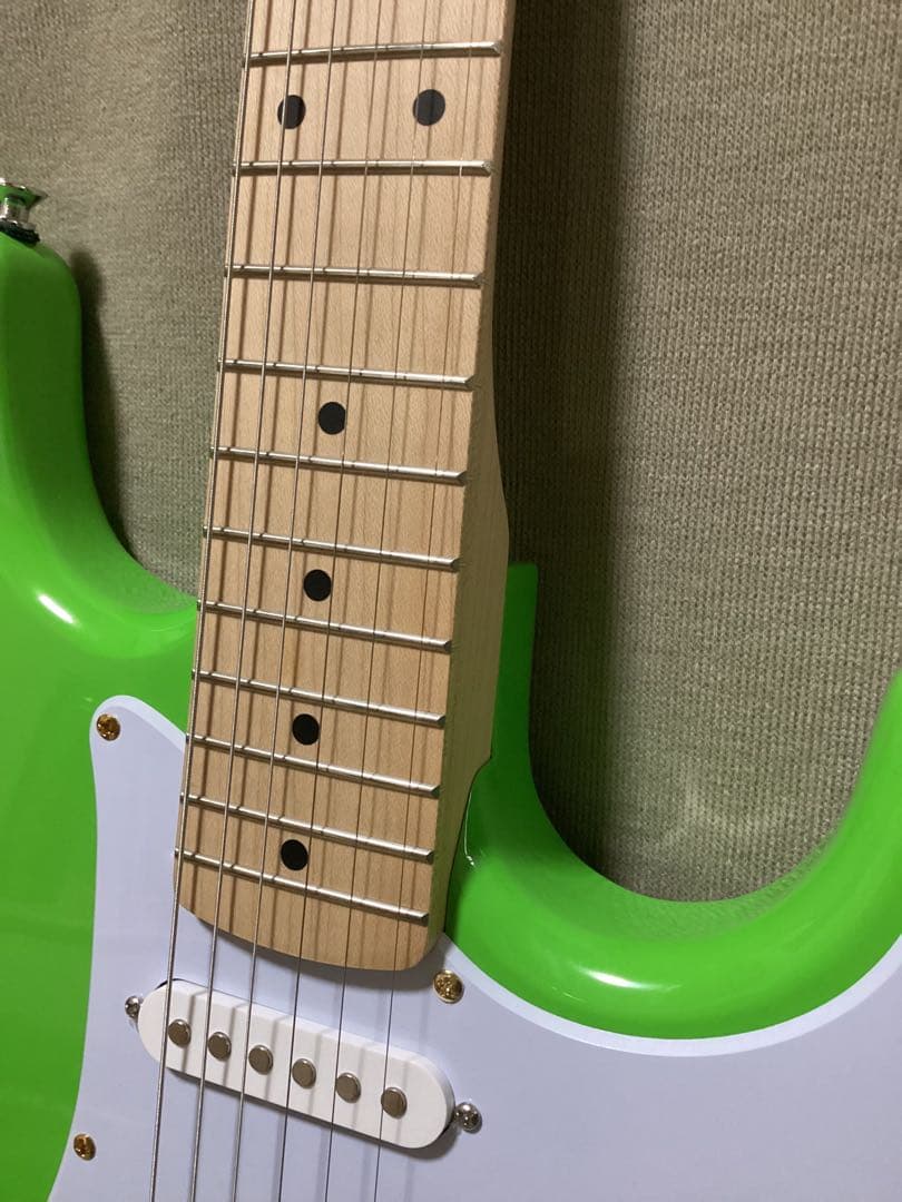 クレイマー Kramer エレキギター ストラトキャスター グリーン 美品