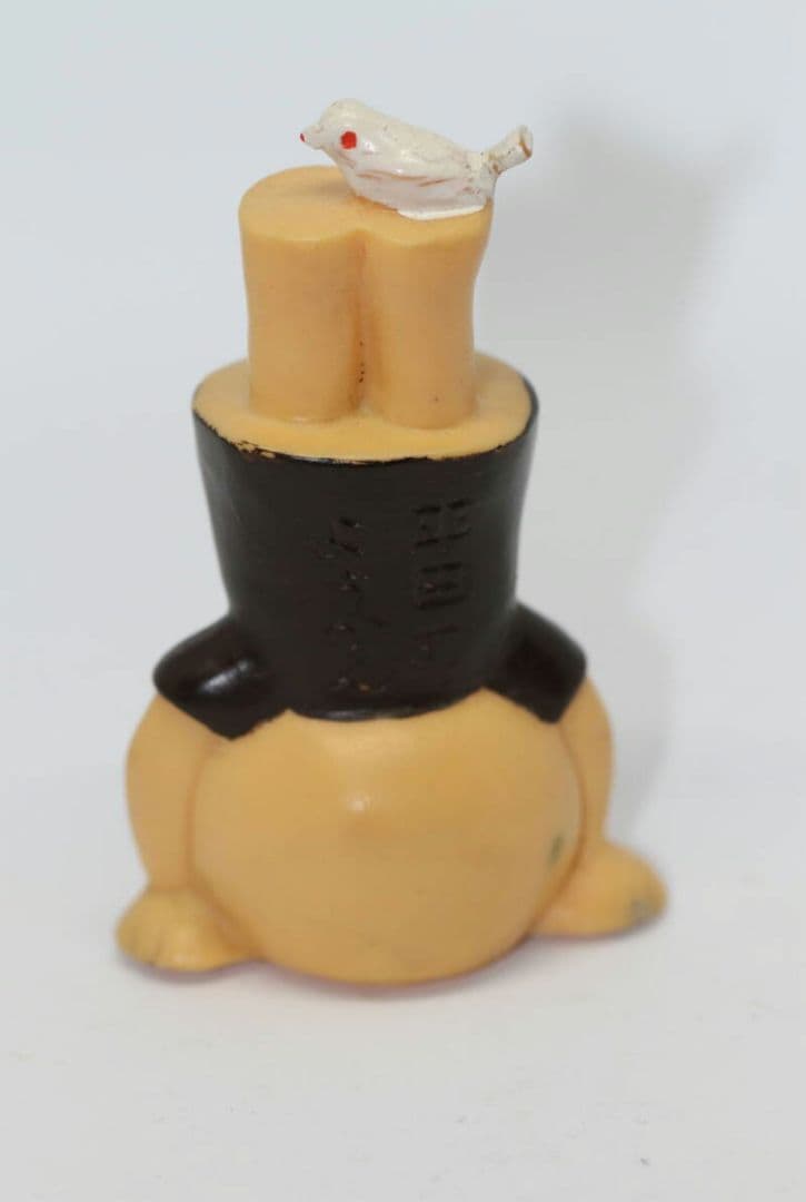 「平田やのようかん」企業物 ソフビ 指人形 「逆立ちぼうや 」 希少ソフビ