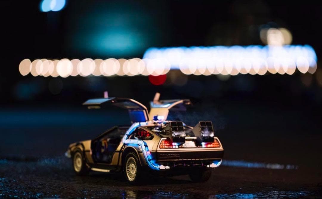 新品未開封 タカラトミー デロリアン 1/10