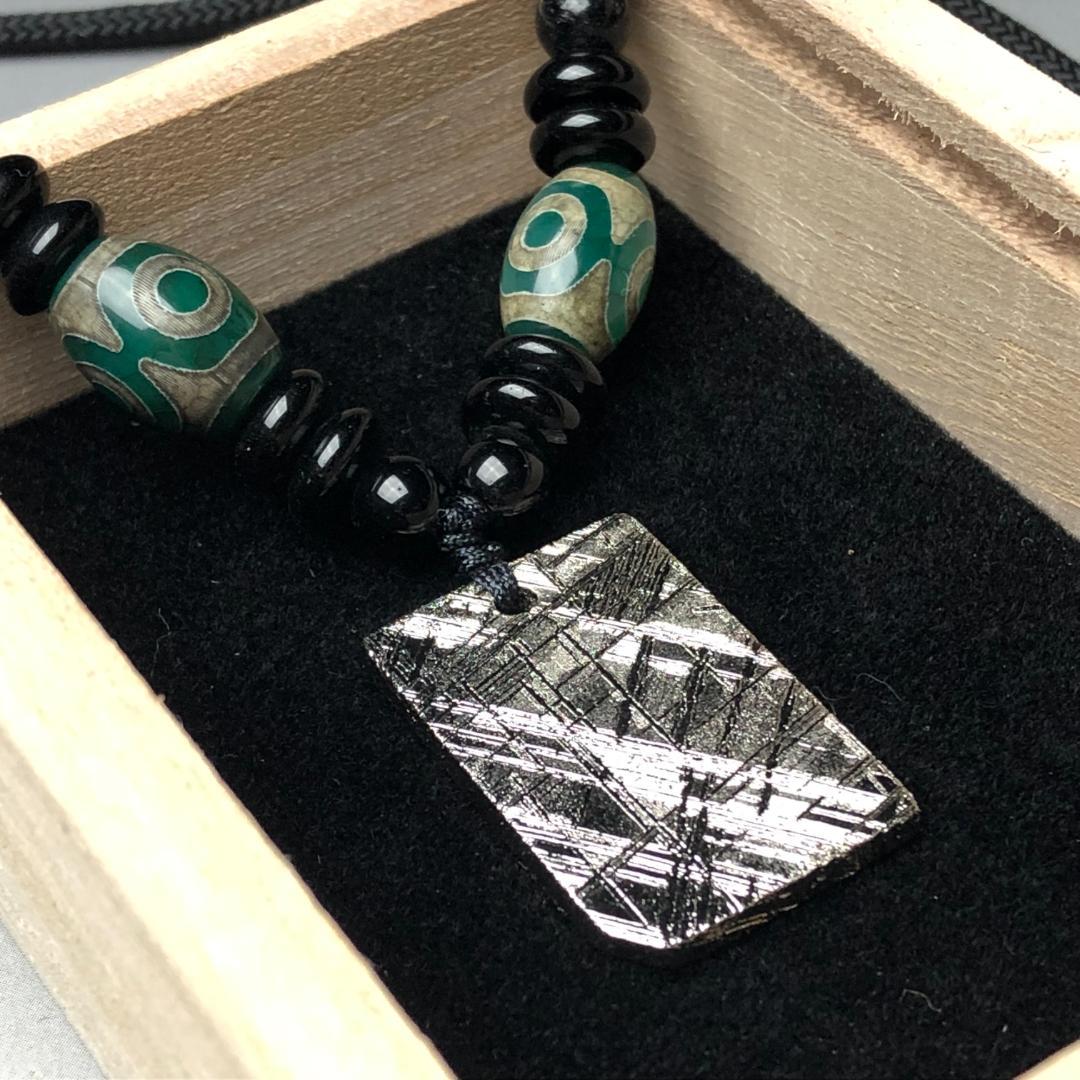 りょうすけ　ムオニオナルスタ隕石　メッキ処理済み　重さ約21ｇ