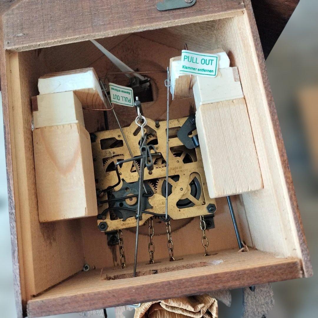 未使用◆ドイツ製◆鳩時計5リーフ　カッコー