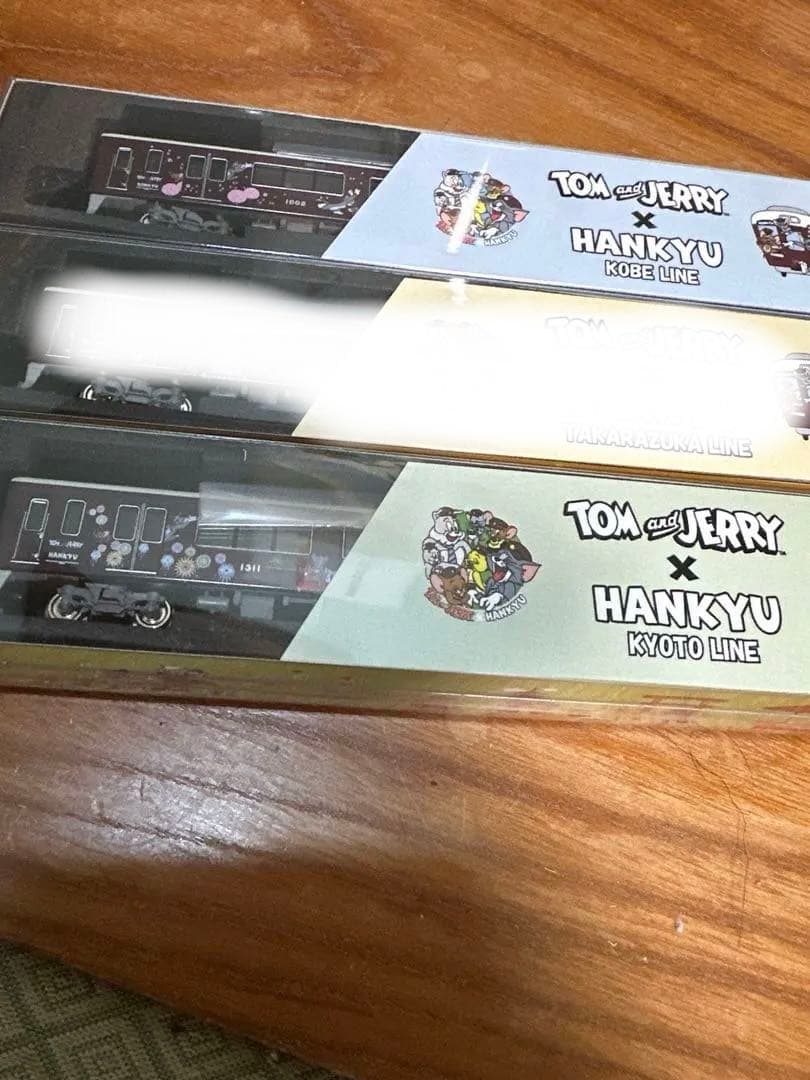 お値段相談歓迎 トムとジェリー　阪急電車　Nゲージ　先頭車3両