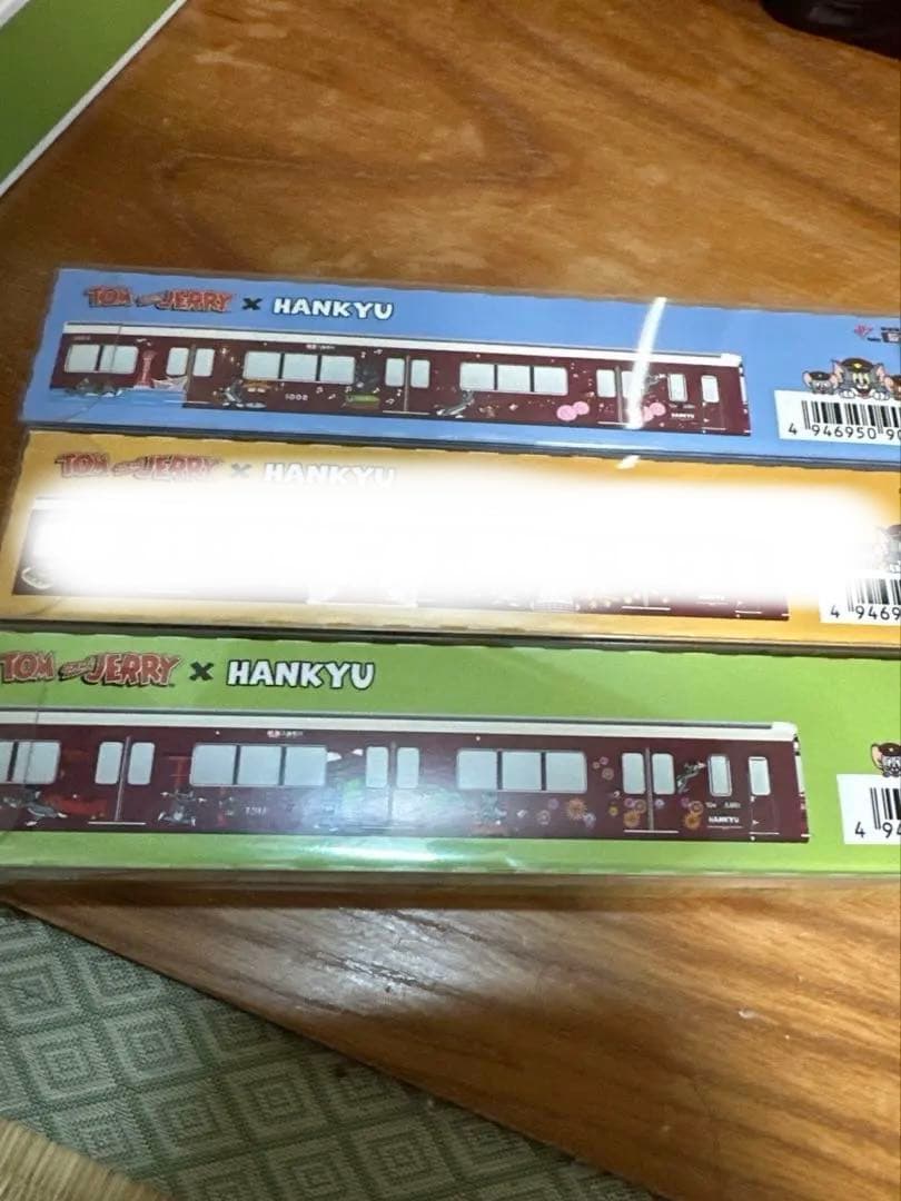 お値段相談歓迎 トムとジェリー　阪急電車　Nゲージ　先頭車3両