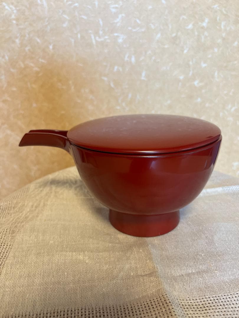 (お値下げ）漆塗り片口酒器めずらしい蓋つき