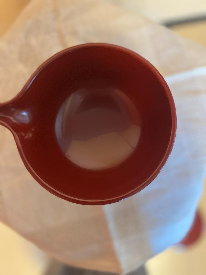 (お値下げ）漆塗り片口酒器めずらしい蓋つき