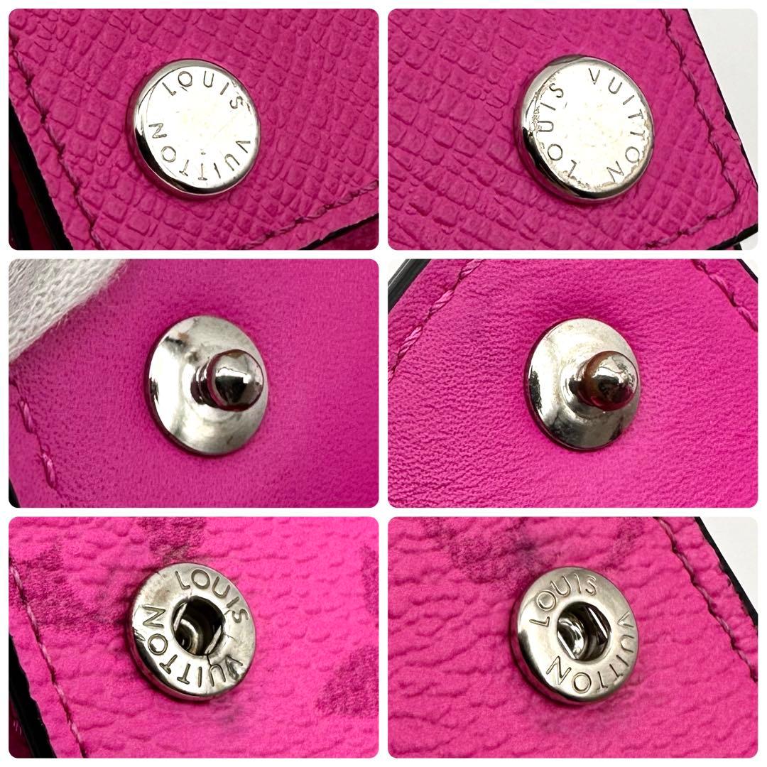 【極美品】ルイヴィトン タイガラマ ディスカバリー コンパクト 希少 ピンク