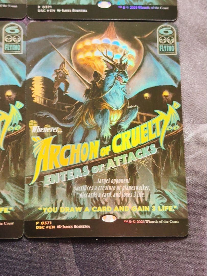 【ショーケースfoil】残虐の執政官　英語　4枚セット