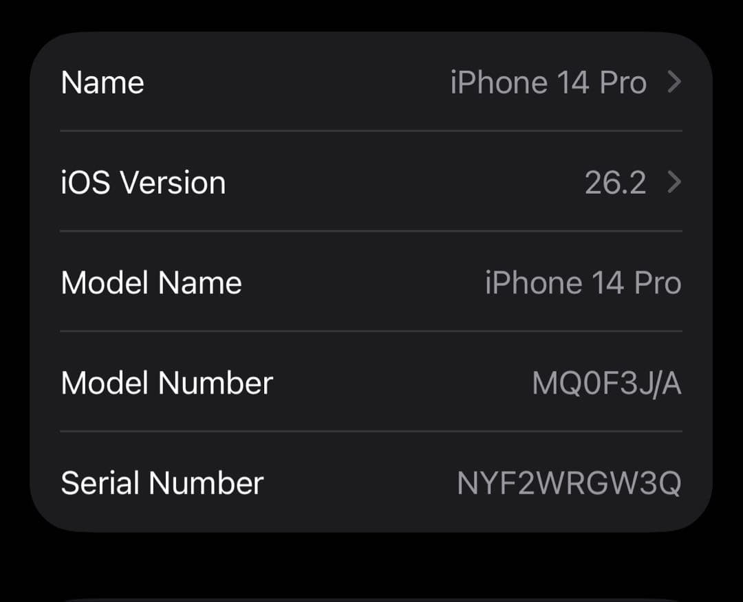 iPhone14 Pro ディープパープル128GB