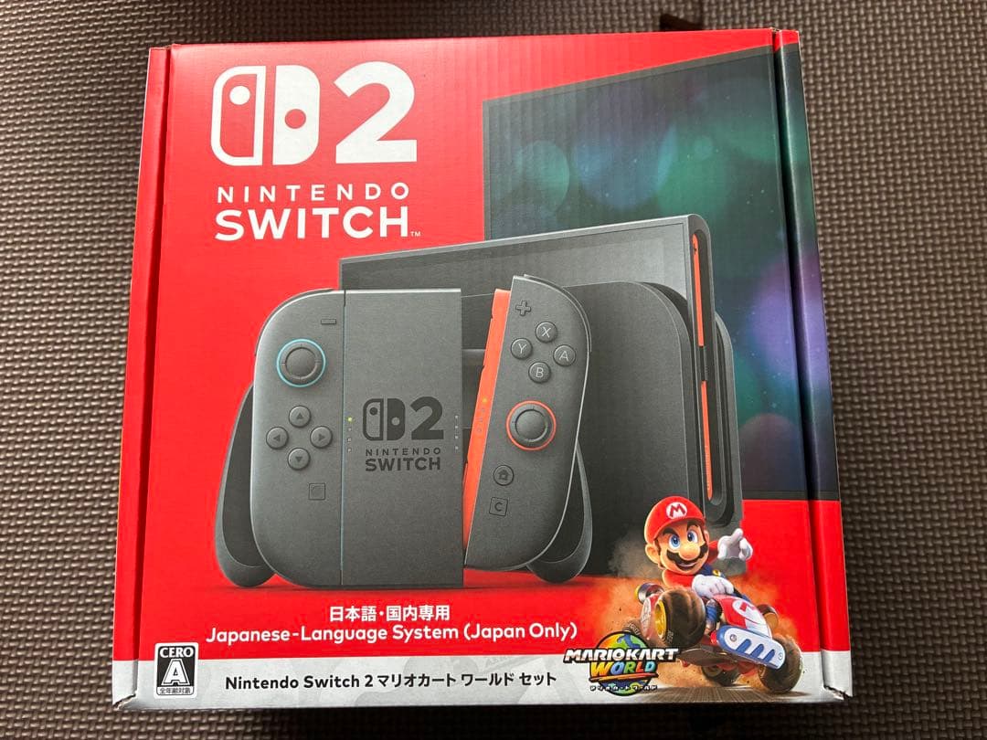 【新品未使用】 Nintendo Switch2 マリオカートワールドセット