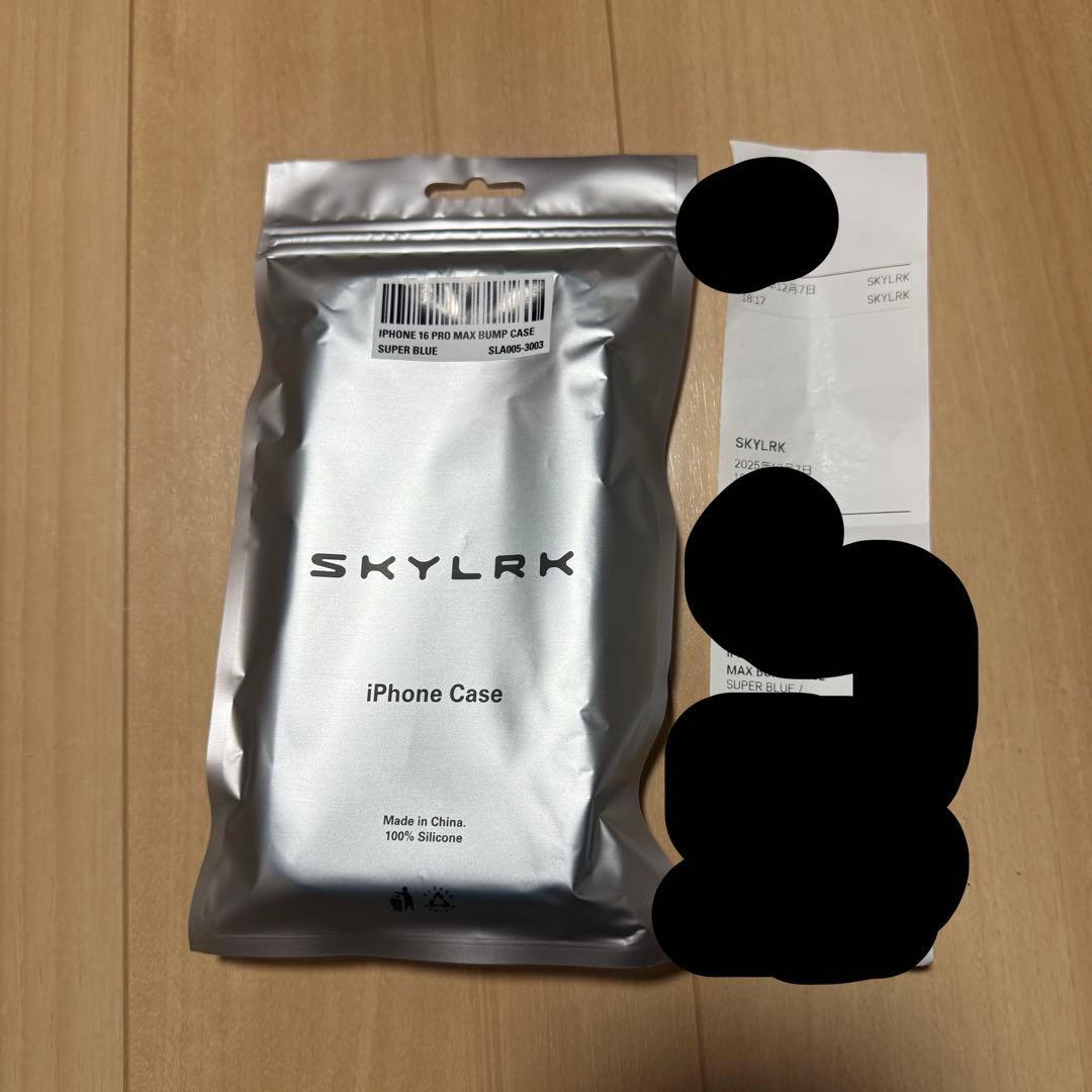 【激レア完売品】SKYLRK iPhone16 Pro max Case
