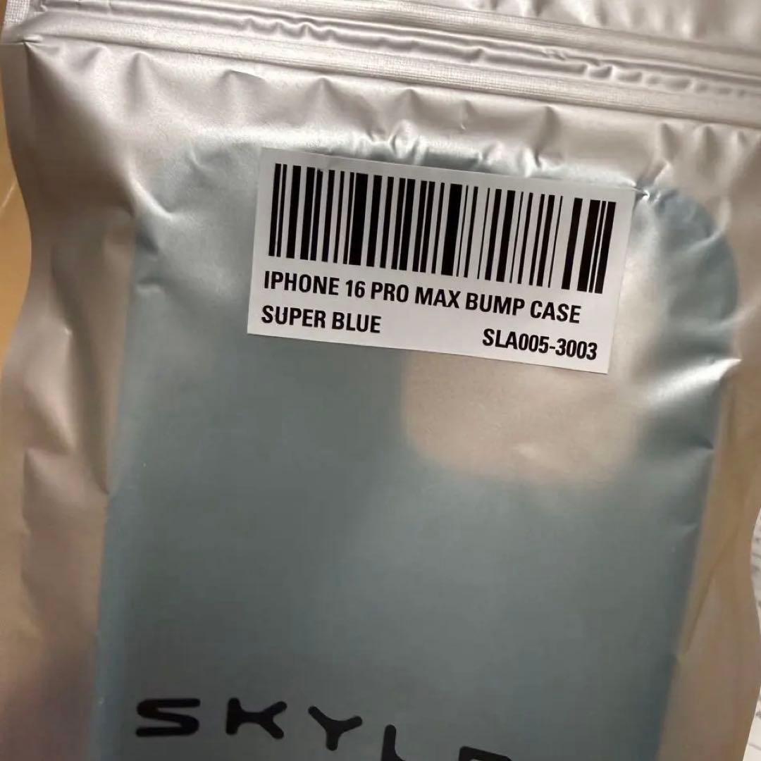 【激レア完売品】SKYLRK iPhone16 Pro max Case