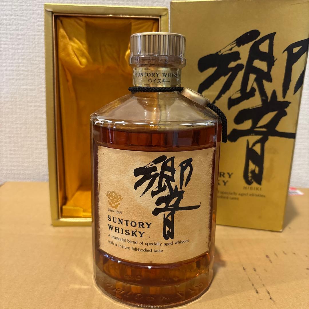 サントリーウイスキー響　裏ゴールドラベル　箱付き　未開封（11）