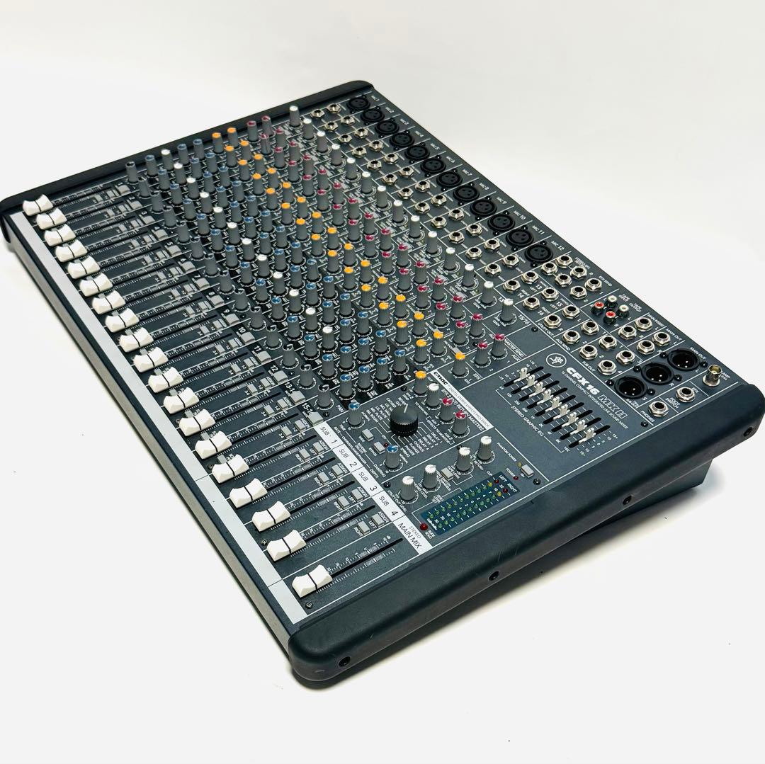 Mackie CFX16 MkII アナログミキサー 純正ソフトケース付き