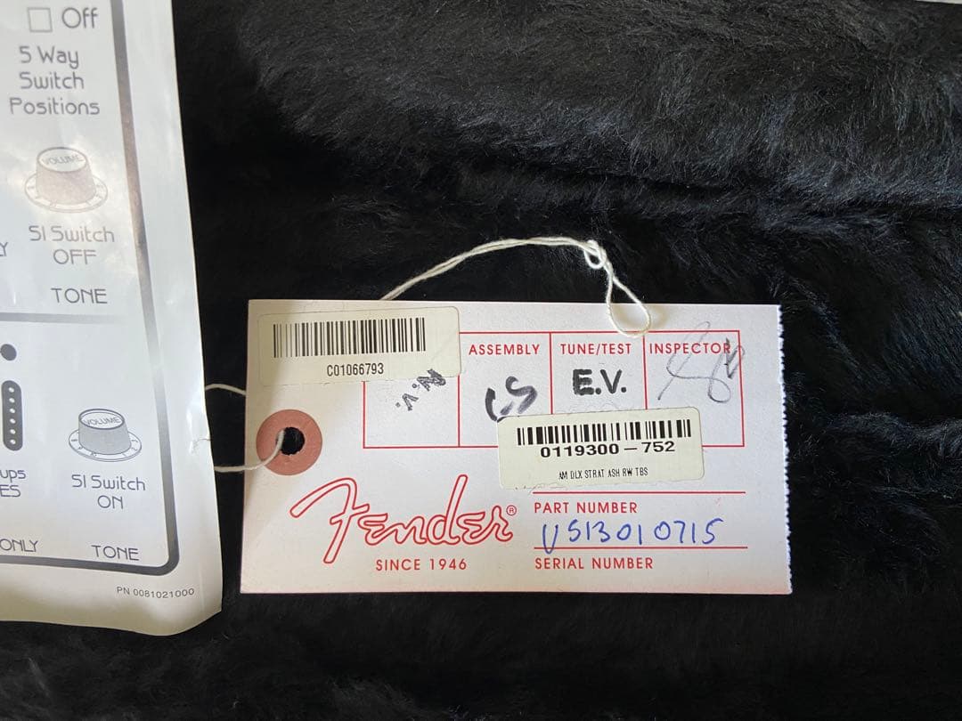 【希少】Fender USA American Deluxe ST N3 Ash