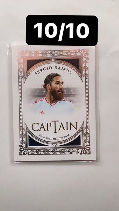 スポーツゲーム(野球盤等) Sergio Ramos 10/10 Futera Unique 2021-22