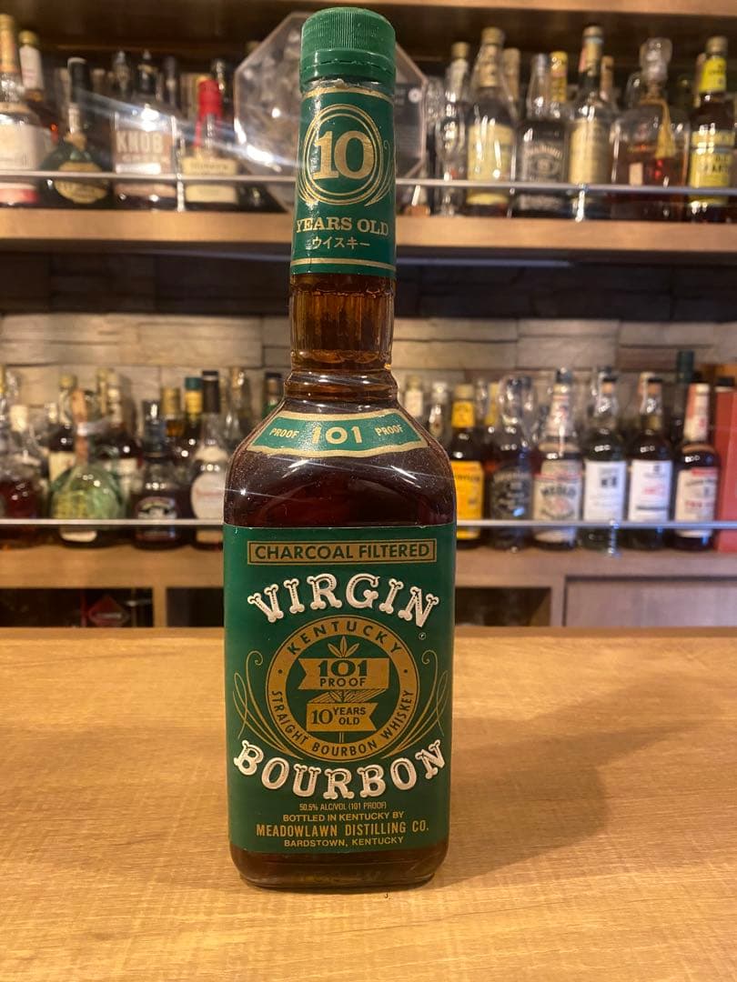 バージンバーボン 10年 101 proof
