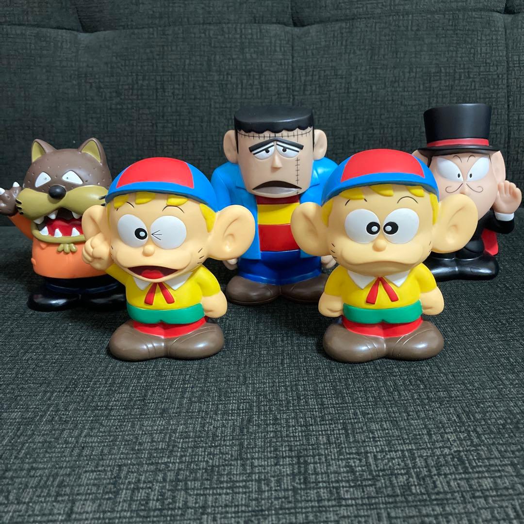 怪物くん ソフビ貯金箱コレクション 全５種コンプリート