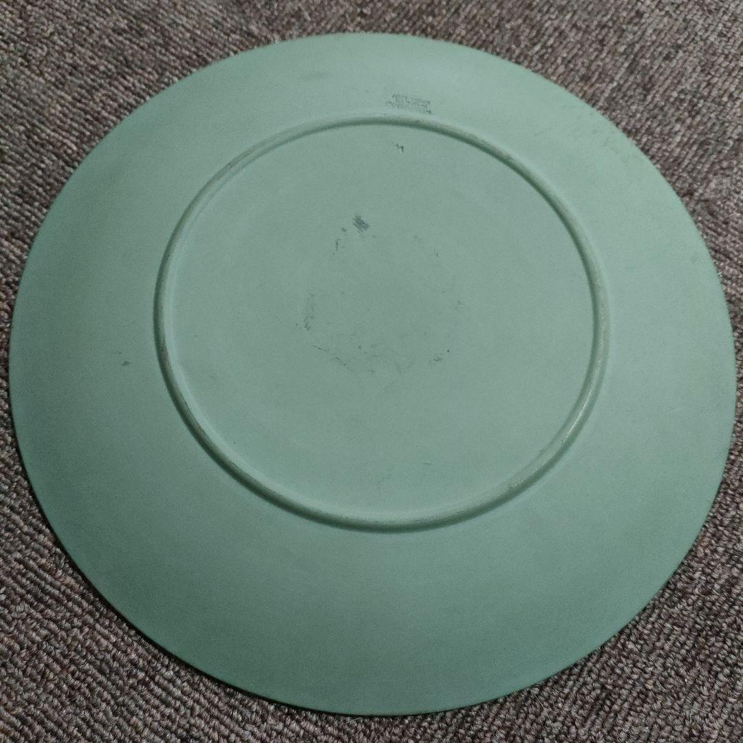 HIそ　アンティーク　　ジャスパーウェア　飾り皿　プレート