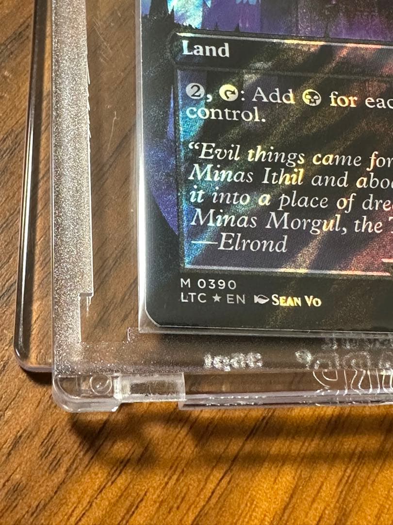 【サージfoil】ミナス・モルグル　minas morgul 英語版　MTG