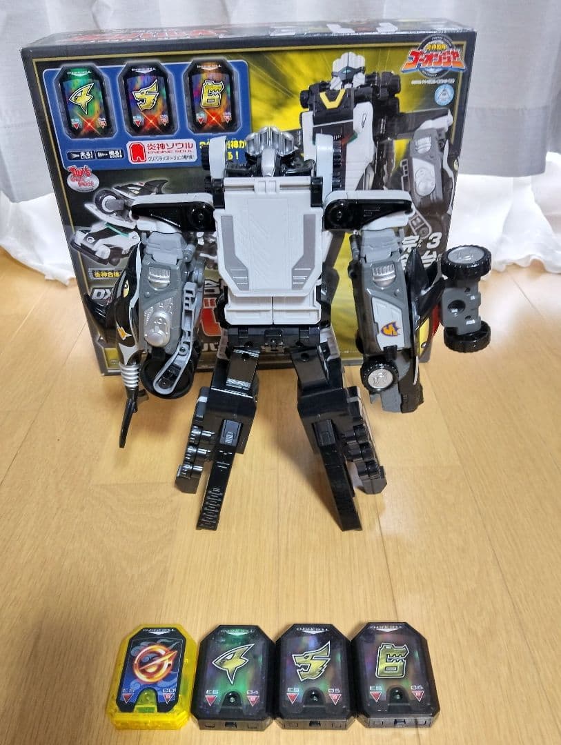 DX炎神大将軍　と　DXガンバルオーブラックバージョン　セット