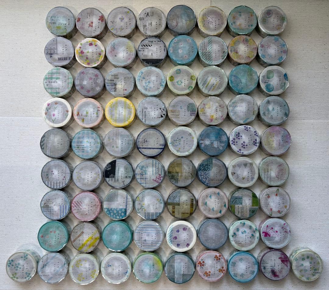 ★おひと★さま専用　ヨハク限定マスキングテープ74点