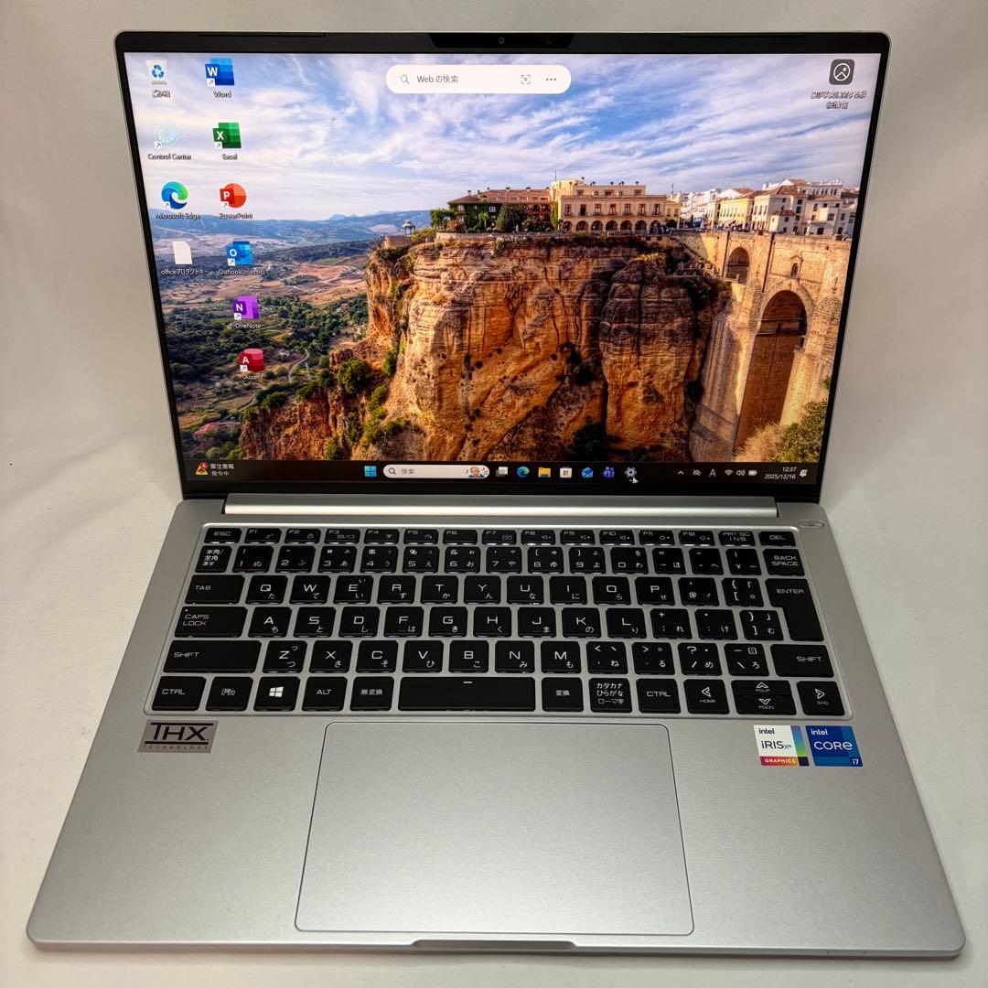 美品 DAIV 4P 第11世代 i7 32GB 512GB 14型 WUXGA