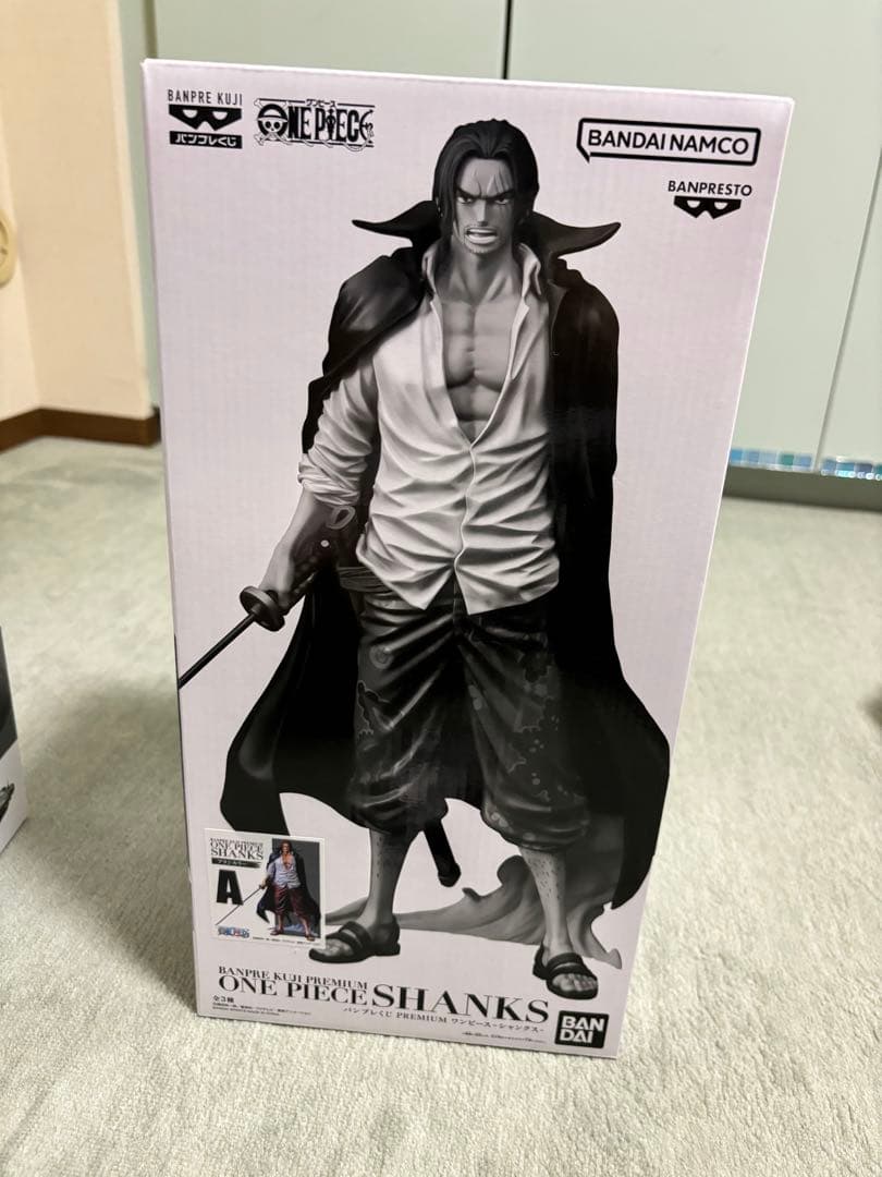 未開封　国内正規品　バンプレくじ　シャンクス　A賞　C賞　2体セット