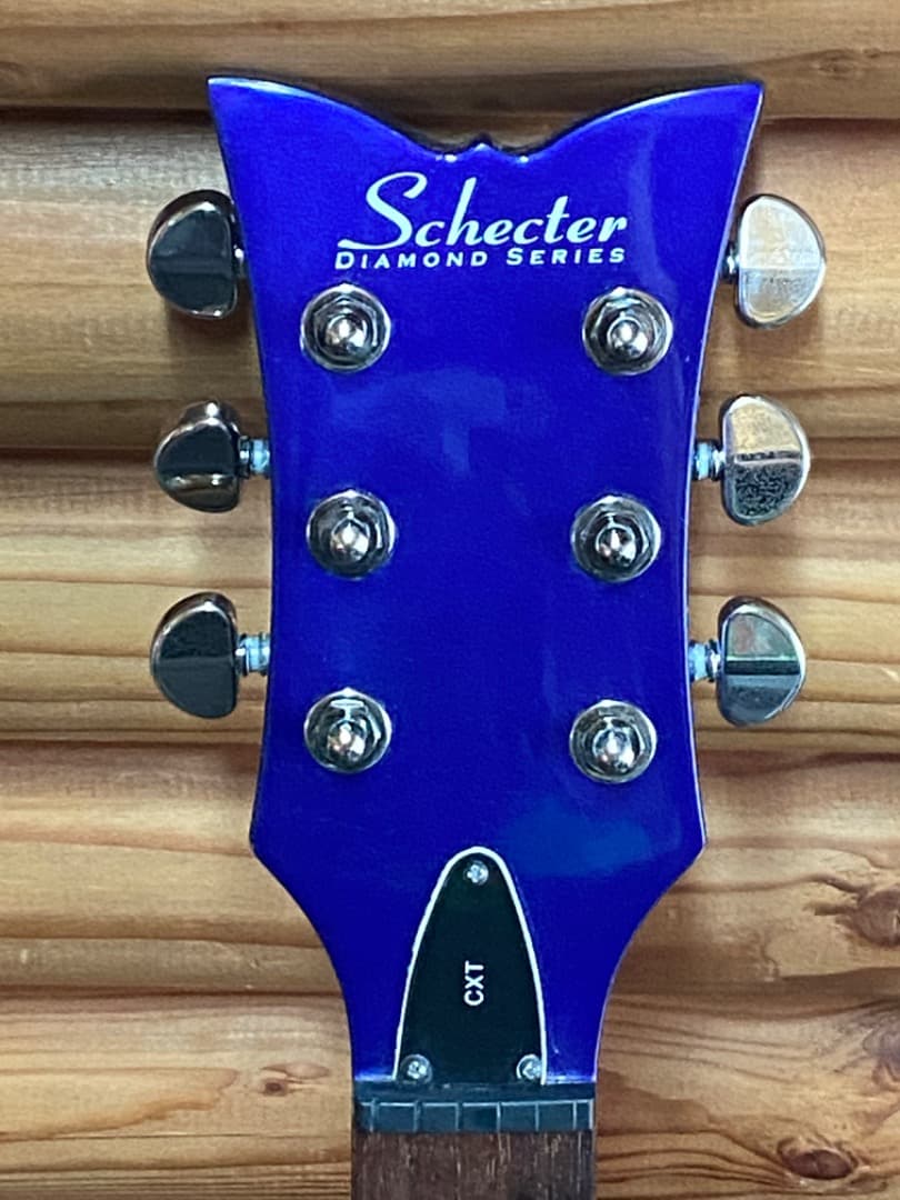 ギター SCHECTER TROUBLE CXT BLUE