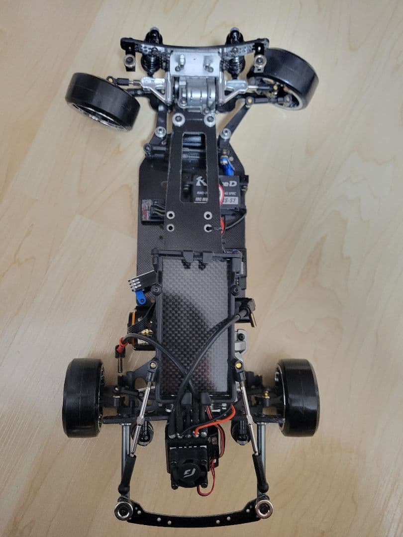 タミヤ　TA02 ドリフト仕様　魔改造　ドリラジ　RWD