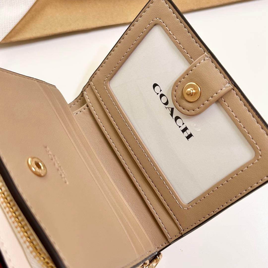 【新品未使用✨】COACH スナップウォレット・フローラルプリント　二つ折り財布