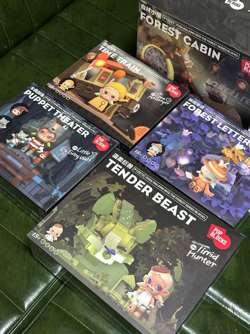 【新品】POP MART ZSIGA 森シリーズ全5種セット ♡ 森へ歩いて行く