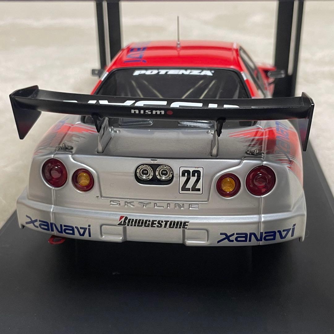 ミニカー AUTOart 1/18 JGTC 2002 Xanavi Nismo GT-R