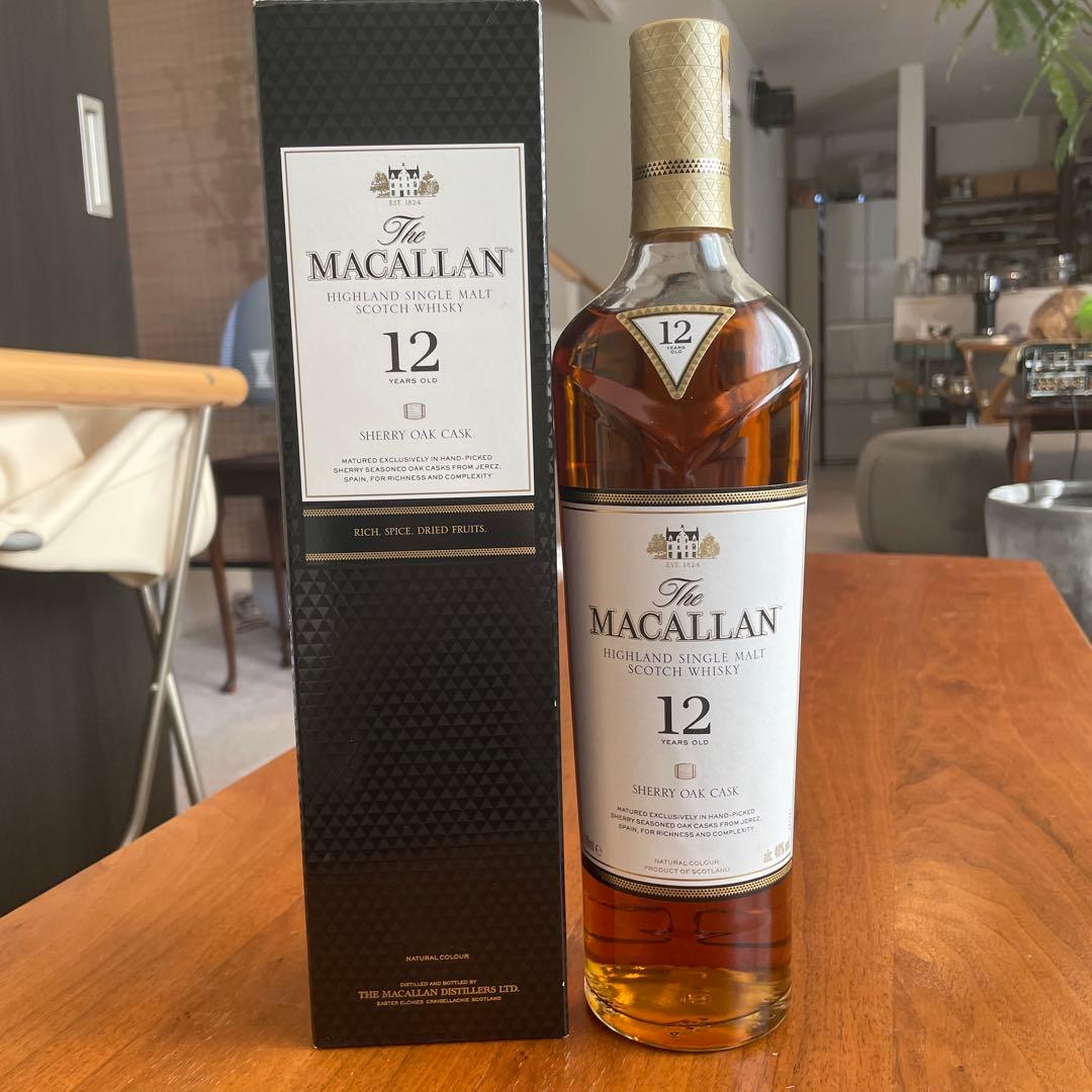 ウイスキー The Macallan 12Years Old Sherry Oak Cask