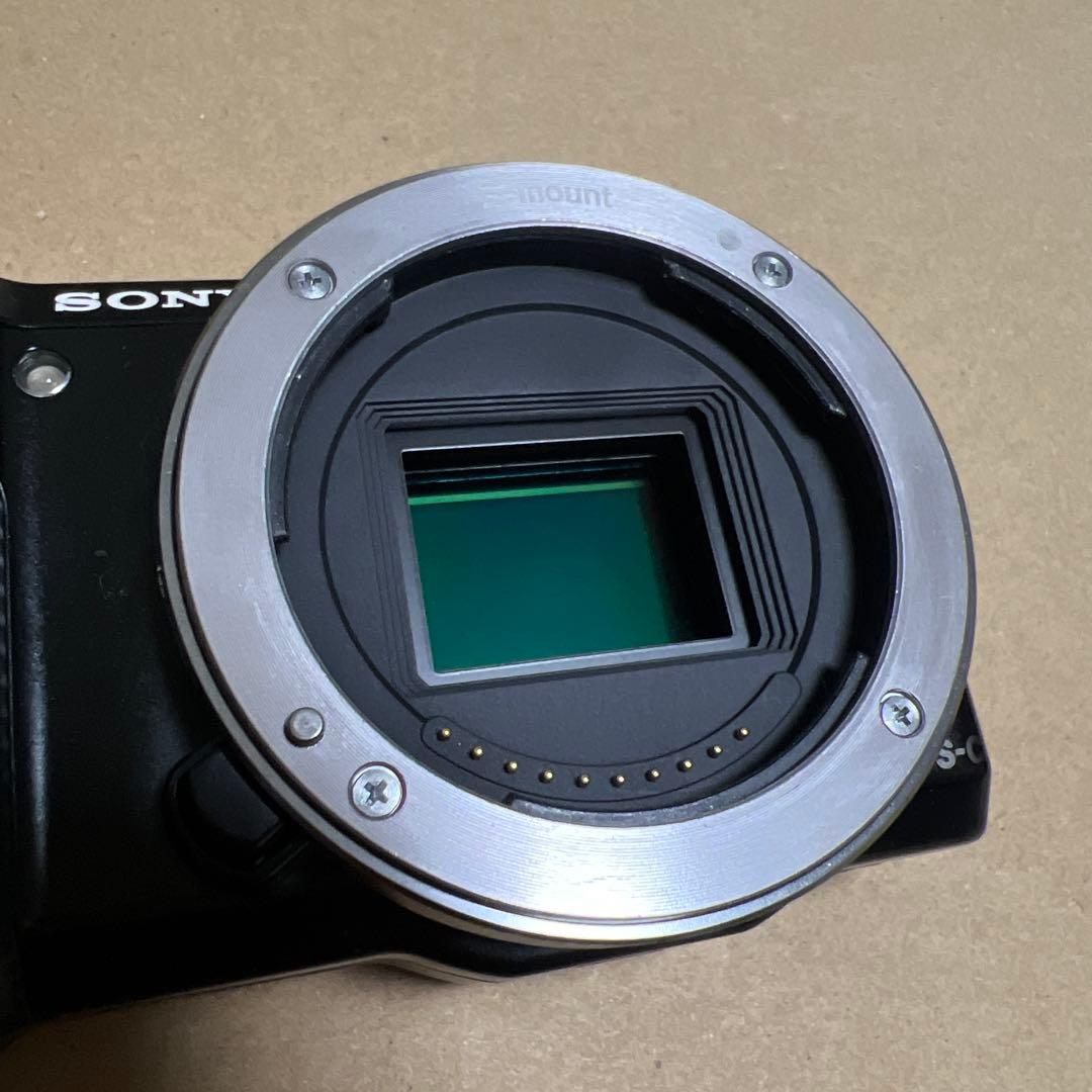 SONY ミラーレス一眼NEX-5R ブラック　ボディ、バッテリー、充