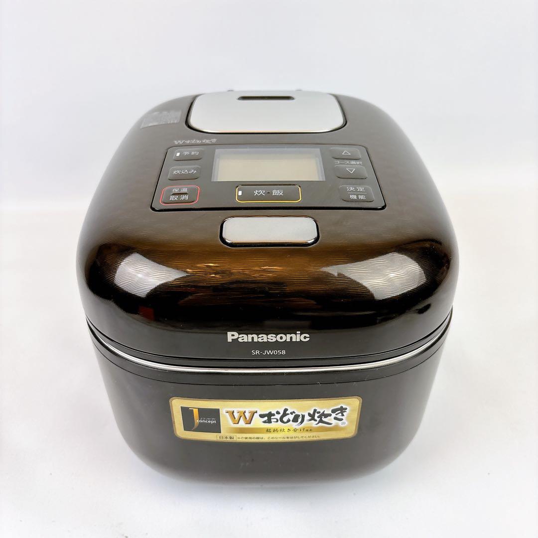 ☆未使用☆保証書付☆パナソニック 炊飯器 SR-JW058 展示品☆