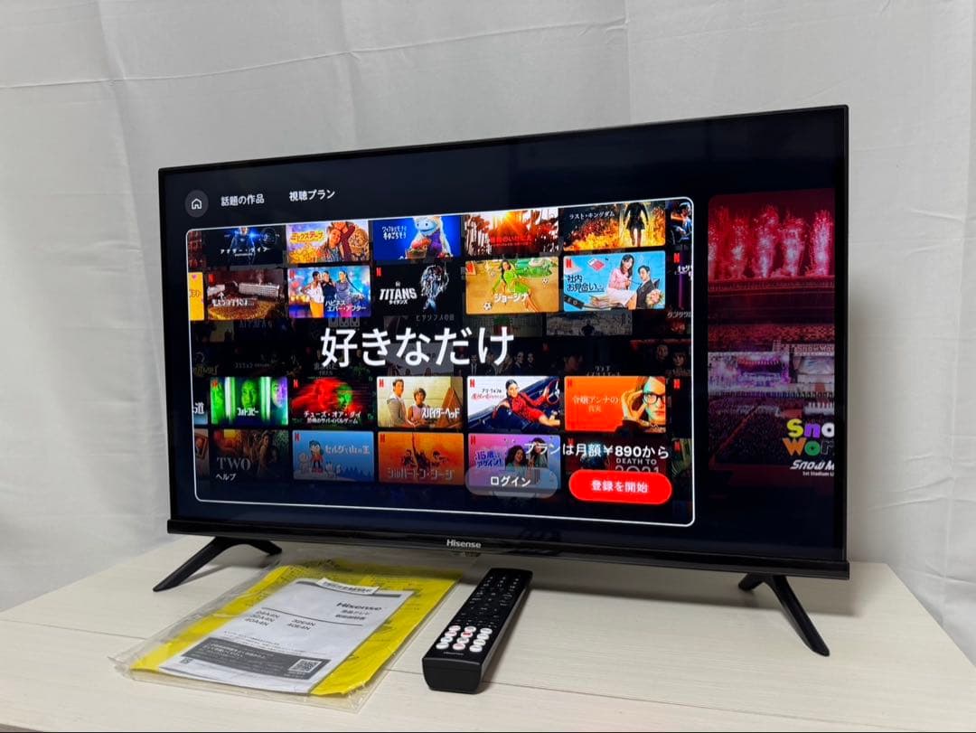 Hisense 32A4N 32型 2025製　美品