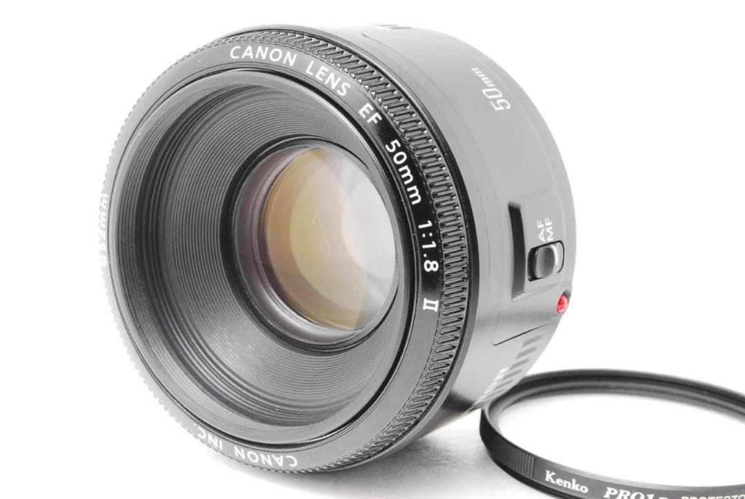Canon EF 50mm F1.8 Ⅱ ✨ 大人気 単焦点レンズ インスタ映え