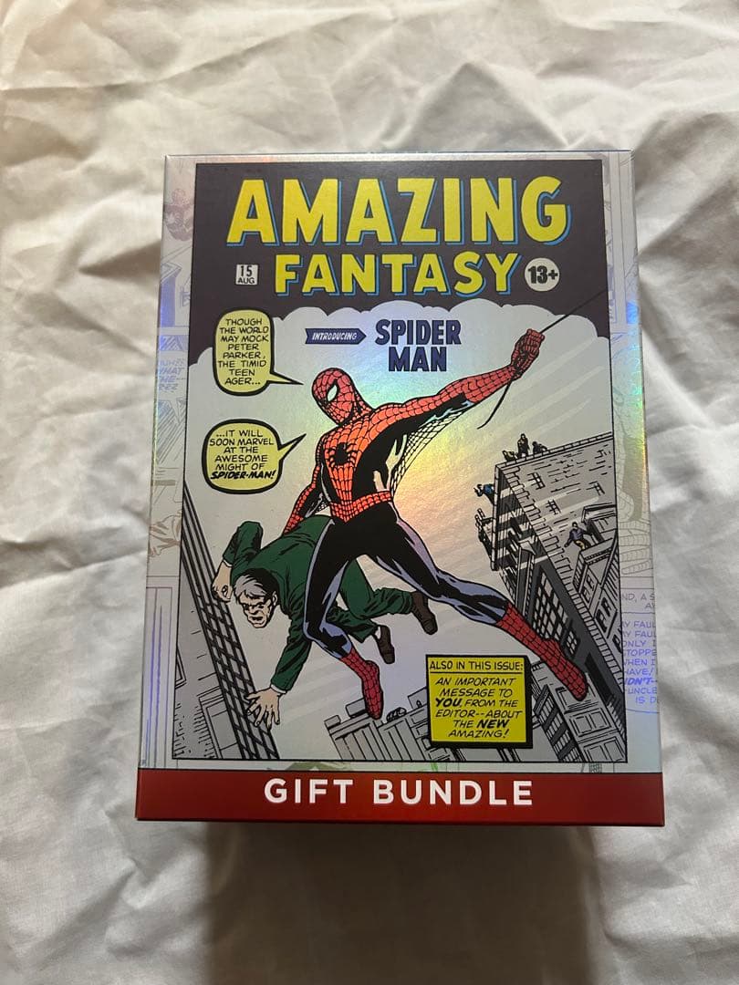 箱難あり 未開封 MTG MARVEL Gift Bundle スパイダーマン