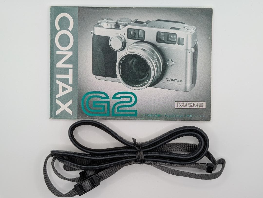 【ジャンク扱い】CONTAX G2 レンジファインダーカメラ シルバー