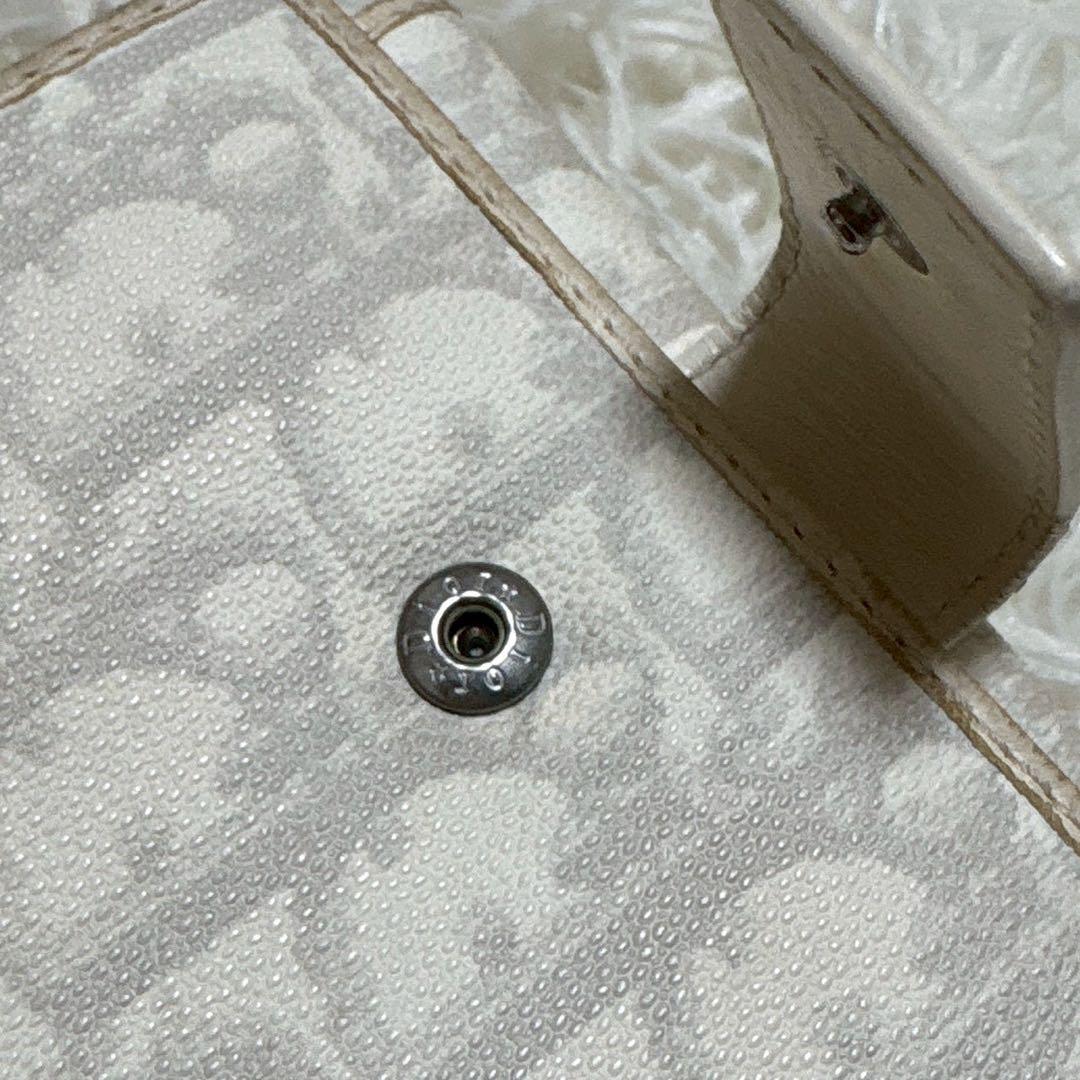 クリスチャンディオール　折財布　トロッター柄　ハート