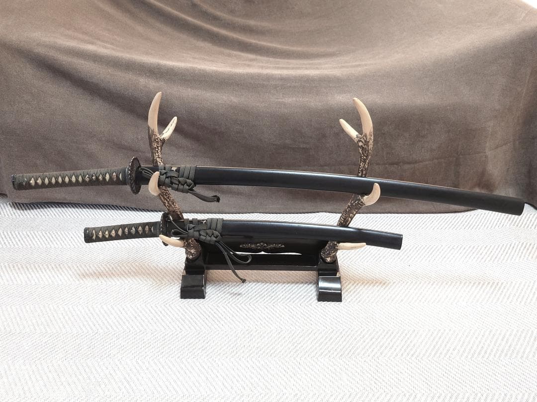 模造刀 大小 台座付き 一部難あり 日本刀 太刀 脇差