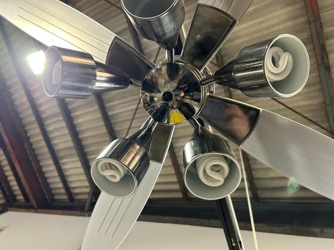 【美品】Ceiling Fan Light / シーリングファンライト｜ LED